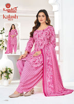Kundan Kalash Vol 17 Cotton Printed Top With Bottom Dupatta