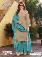 Ramsha R 1460 A To D Ho Embroidery Work Pakistani Salwar Kameez