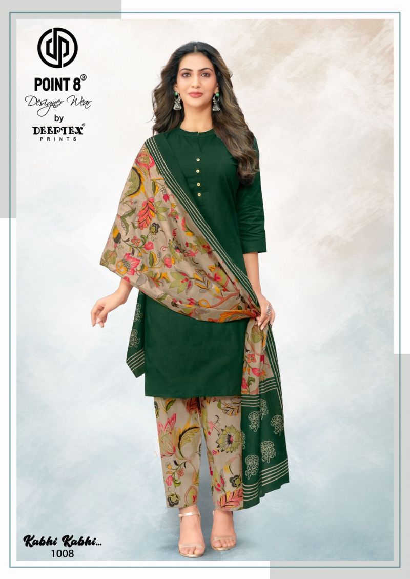 Deeptex Kabhi Kabhi Vol 1 Readymade Cotton Printed Kurti With Bottom Dupatta