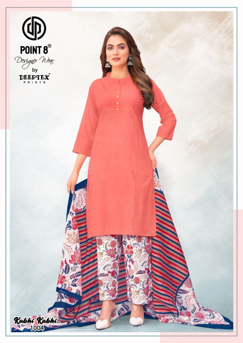 Deeptex Kabhi Kabhi Vol 1 Readymade Cotton Printed Kurti With Bottom Dupatta