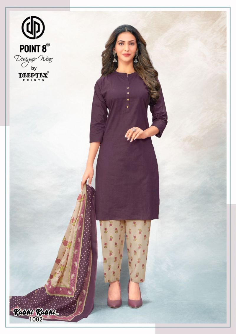 Deeptex Kabhi Kabhi Vol 1 Readymade Cotton Printed Kurti With Bottom Dupatta
