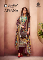 Zulfat Afsana Woollen Pashmina Dress Material Collection
