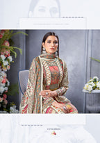 Alok Black Biba Edition 5 Viscose Maslin Designer Dress Material
