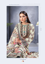 Alok Black Biba Edition 5 Viscose Maslin Designer Dress Material