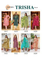 Erraha Trisha Vol 3 Readymade Rayon Capsule Printed Kurti With Bottom Dupatta