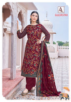 Alok Guldasta Mudaal Discharge Printed And Work Dress Material