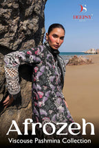 Deepsy Afrozeh Viscose Pashmina Embroidery Pakistani Salwar Kameez