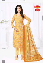 Baalar Zaara Vol 34 Readymade Cotton Printed Kurti With Bottom Dupatta