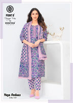 Deeptex Naya Andaaz Vol 15 Readymade Cotton Printed Kurti With Bottom Dupatta