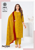 Deeptex Naya Andaaz Vol 15 Readymade Cotton Printed Kurti With Bottom Dupatta