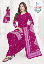 Lakhani Dilsad Bandhani Vol 02 Cotton Printed Fancy Dress Material