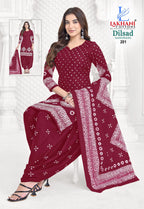 Lakhani Dilsad Bandhani Vol 02 Cotton Printed Fancy Dress Material