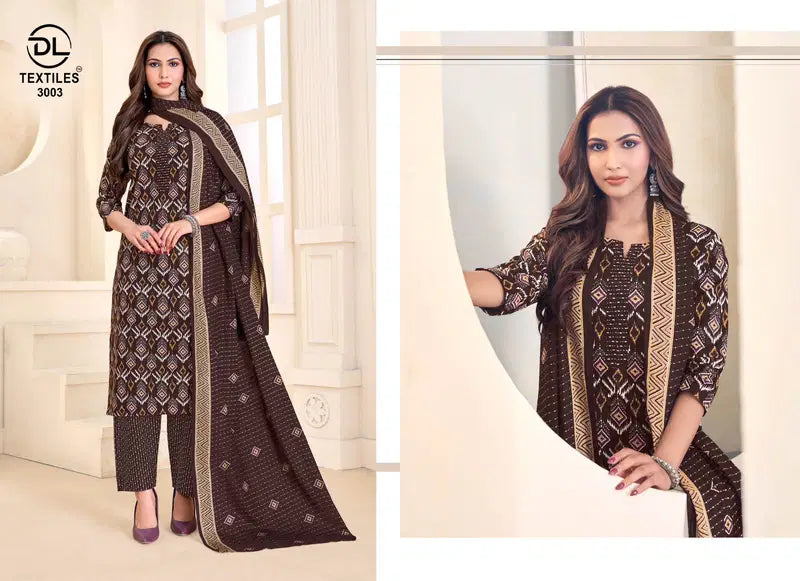 Dl Nayarang Vol 3 Readymade Cotton Printed Kurti With Bottom Dupatta
