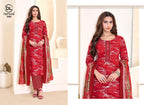 Dl Nayarang Vol 3 Readymade Cotton Printed Kurti With Bottom Dupatta