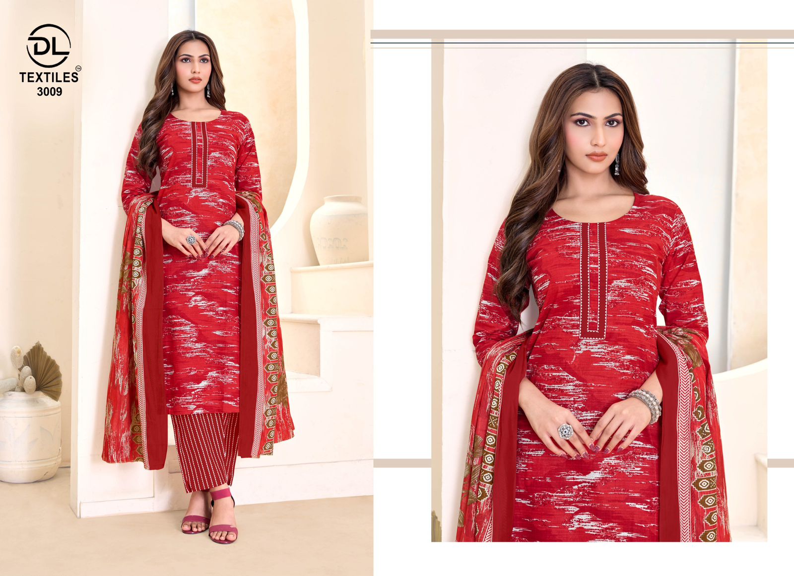 Dl Nayarang Vol 3 Readymade Cotton Printed Kurti With Bottom Dupatta