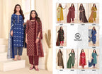Dl Nayarang Vol 3 Readymade Cotton Printed Kurti With Bottom Dupatta