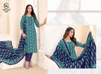 Dl Nayarang Vol 3 Readymade Cotton Printed Kurti With Bottom Dupatta