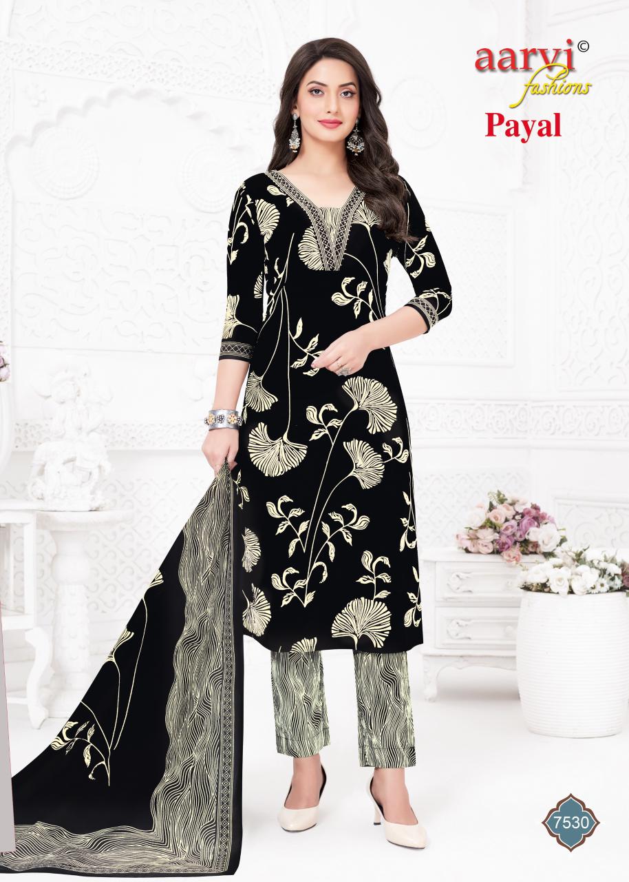 Aarvi Payal Vol 1 Cotton Printed Readymade Collection
