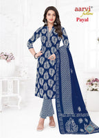 Aarvi Payal Vol 1 Cotton Printed Readymade Collection