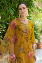 Vp 9564 Cotton Silk Embroidery Kurti Set Collection
