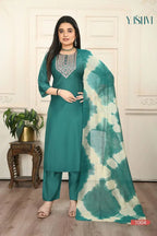 Yashvi Vol 1 Vatican Kurti And Pant Dupatta Collection