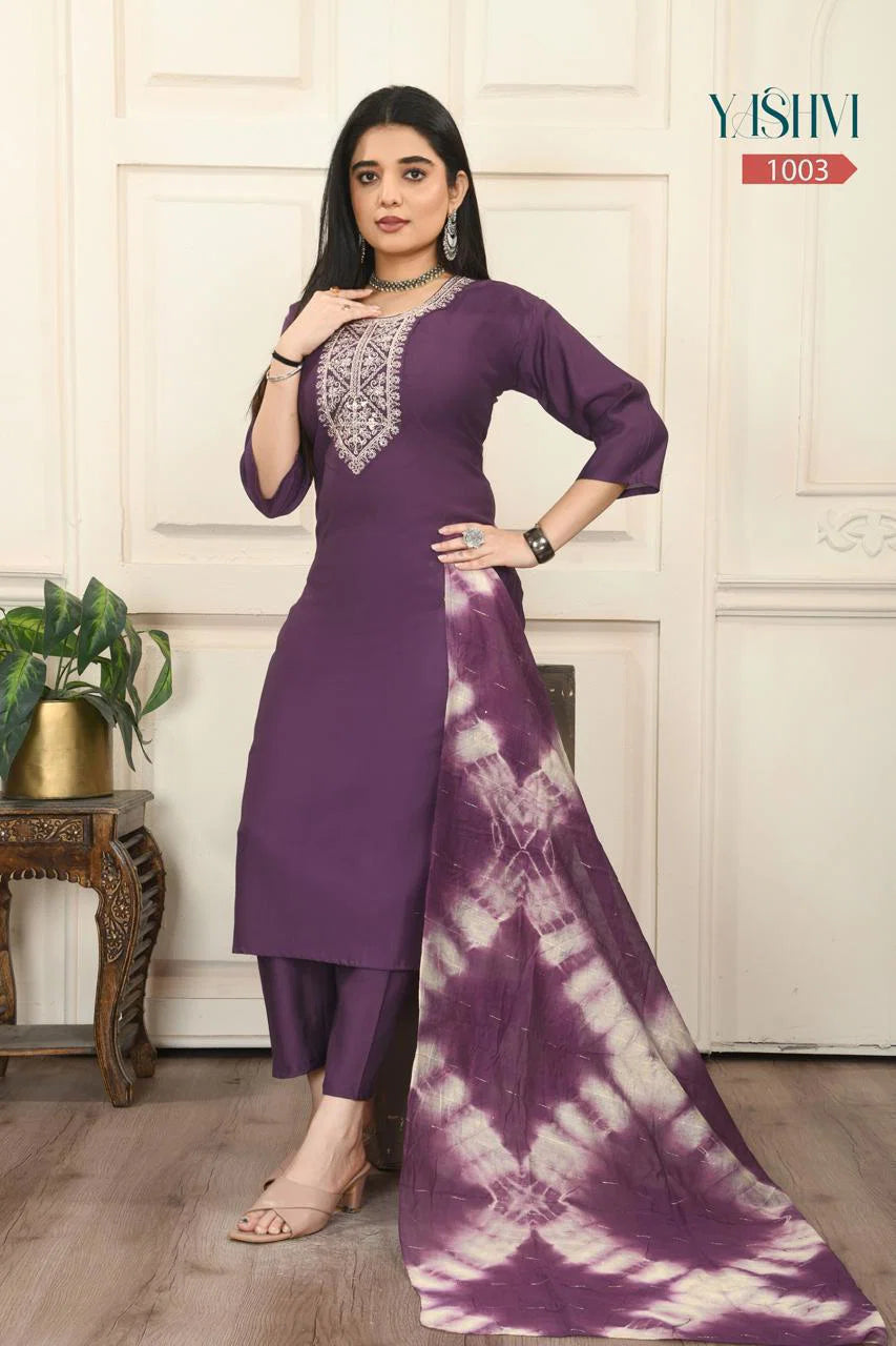 Yashvi Vol 1 Vatican Kurti And Pant Dupatta Collection
