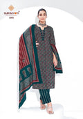 Suryajyoti Ajrak Vol 2 Cotton Readyamde Kurti Pant With Dupatta