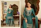 Sanika Anmol Chinon Silk Embroidered Salwar Suit Collection