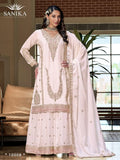 Sanika Kalki Chinnon Silk Hand Work Eid Special Collection