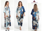 Jisha Kaftan Satin Breeze Vol 8 Digital Printed Japan Satin Kaftan Collection