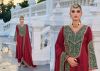 Ibiza Rasm Gaji Silk Embroidery Worked Salwar Kameez Collection