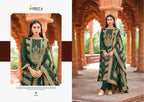 Ibiza Silkoriya Silk Jacquard Embroidery Work Salwar Kameez