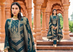 Ibiza Silkoriya Silk Jacquard Embroidery Work Salwar Kameez