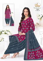 Miss World Bandhani Vol 18 Readymade Cotton Kurti With Bottom Dupatta
