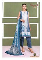 Keval Fab Alija B Vol 41 Readymade Karachi Print Kurti Pant With Dupatta