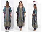 Jisha Kaftan Value Addition Vol 5 Silk Co Ord Set Collection