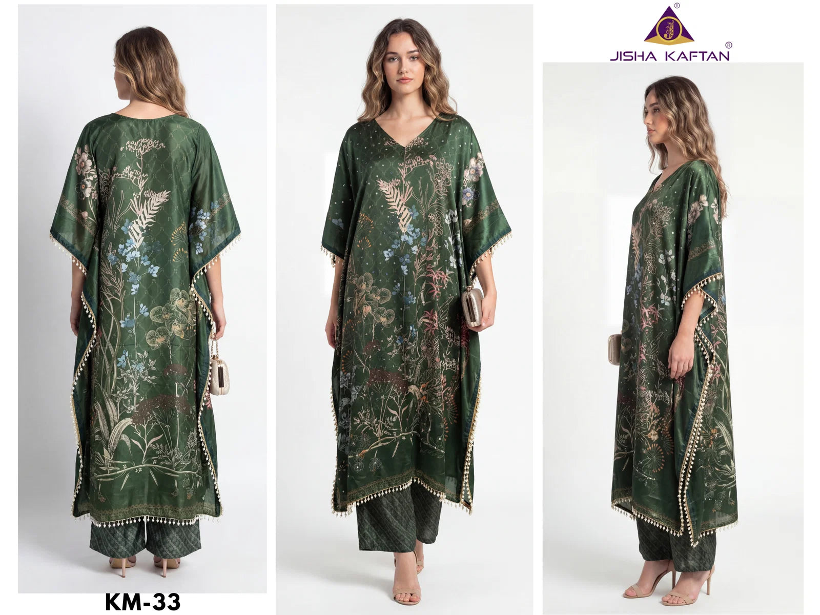 Jisha Kaftan Value Addition Vol 5 Silk Co Ord Set Collection