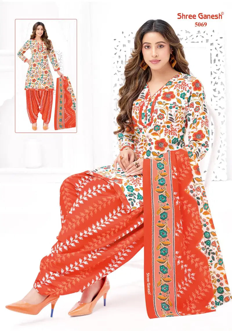 Shree Ganesh Hansika Vol 30 Cotton Printed Dress Material Collection