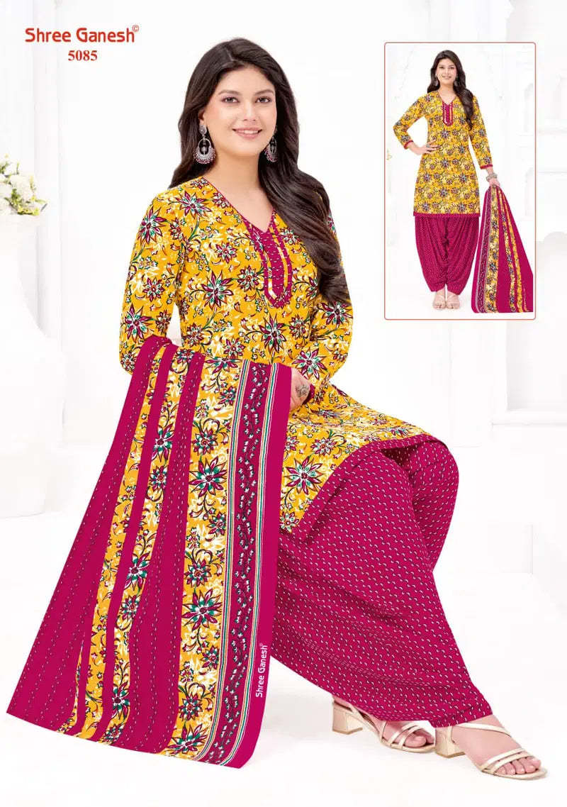 Shree Ganesh Hansika Vol 30 Cotton Printed Dress Material Collection