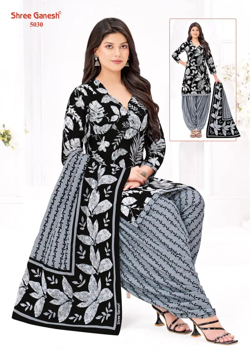 Shree Ganesh Hansika Vol 30 Cotton Printed Dress Material Collection
