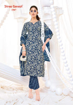 Shree Ganesh Vaani Vol 9 Cotton Printed Dress Material