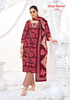 Shree Ganesh Vaani Vol 9 Cotton Printed Dress Material