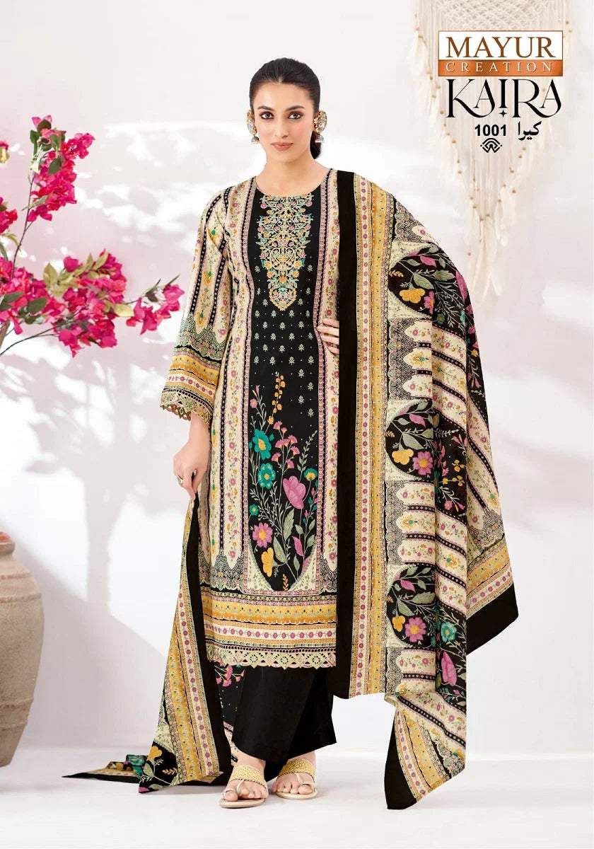 Mayur Creation Kaira Vol 1 Readymade Cotton Printed Karachi Kurti Set Collecton