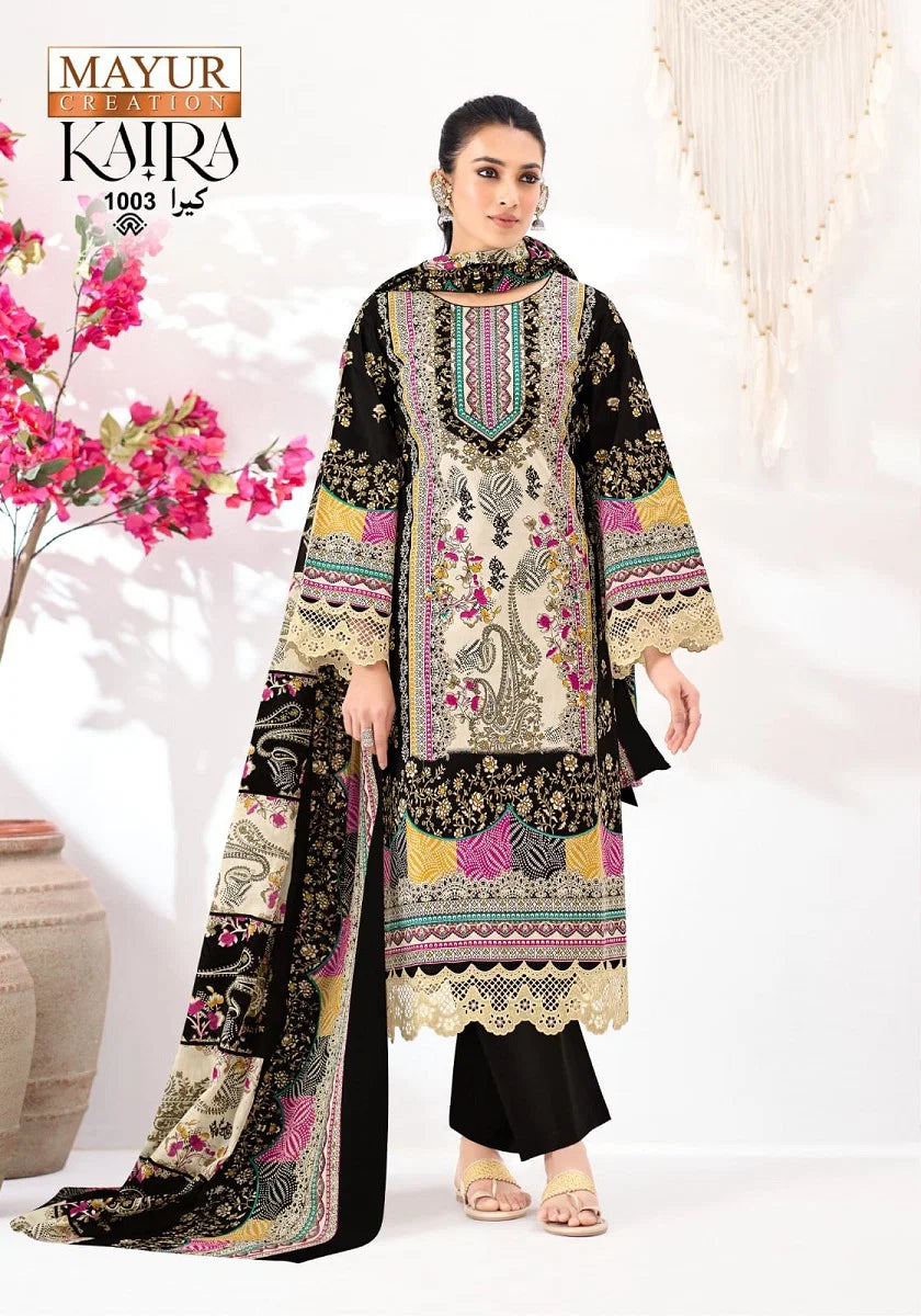 Mayur Creation Kaira Vol 1 Readymade Cotton Printed Karachi Kurti Set Collecton