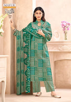 Mayur Creation Sana Safina Vol 1 Readymade Poplin Cotton Print Kurti Set Collection