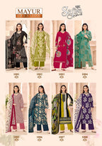 Mayur Creation Sana Safina Vol 1 Readymade Poplin Cotton Print Kurti Set Collection