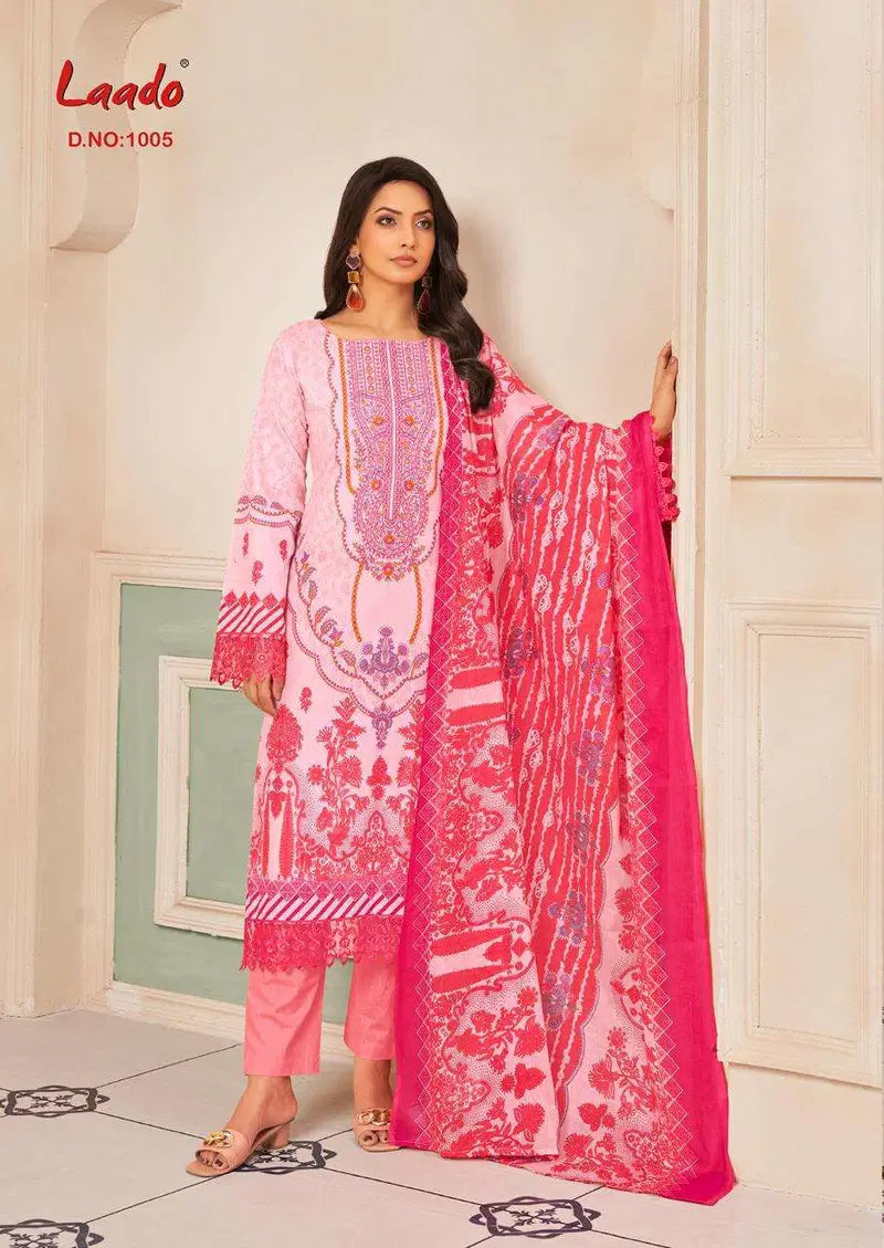 Laado Inayat Vol 1 Readymade Karachi Kurti Pant With Dupatta