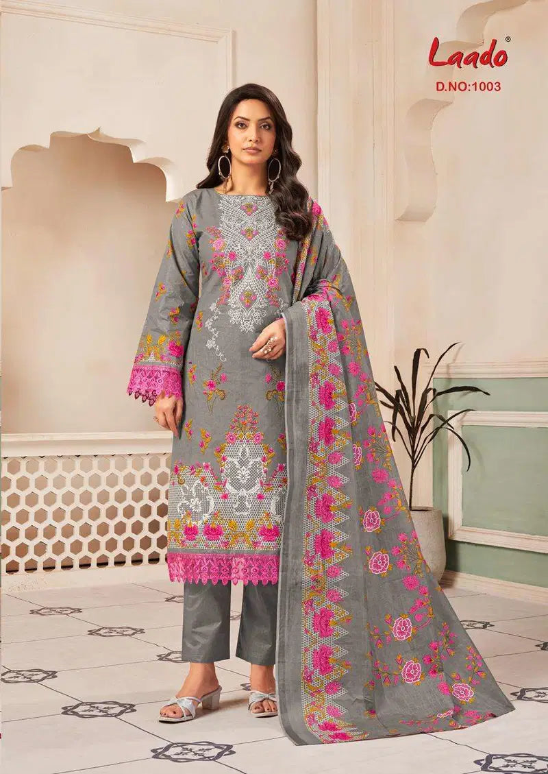 Laado Inayat Vol 1 Readymade Karachi Kurti Pant With Dupatta