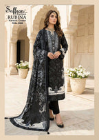 Saffron Rubina Karachi Queen Vol 2 Soft Cotton Digital Printed Dress Material