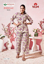 Kanya Zodiac Vol 1 Cotton Flex Fancy Co Ord Set Collection